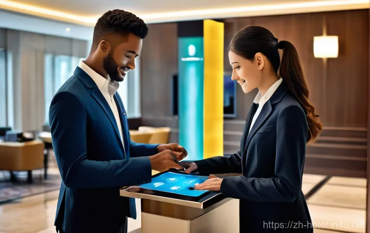 호텔 필기 시험 기출문제 분석 - **Prompt:** "A diligent young professional, dressed in smart business casual attire (e.g., a blouse ...