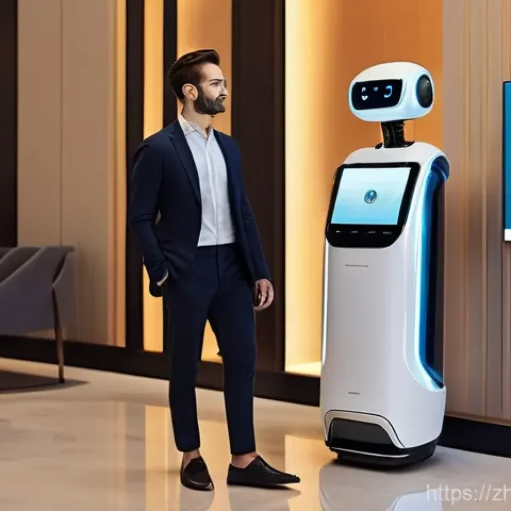 호텔관리사 자격증과 관련된 최신 뉴스 - **Prompt 1: The Seamless Smart Hotel Experience**
    A futuristic and elegant hotel lobby at dusk, ...