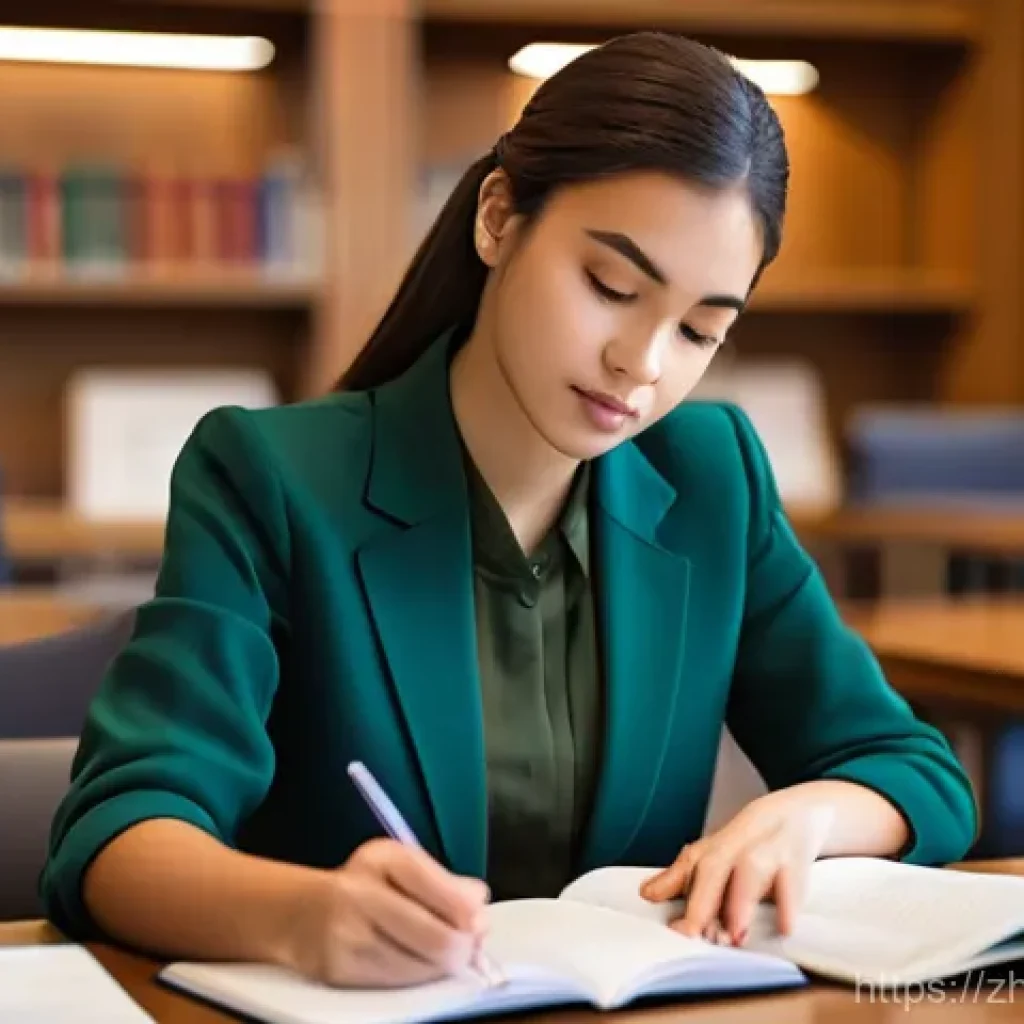 호텔 실기 시험 준비 방법 - **Prompt 1: Dedicated Student Mastering Hotel Operations**
    "A diligent young woman, approximatel...