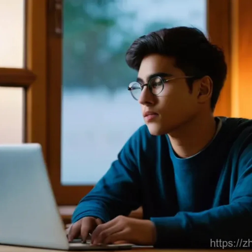호텔 필기 시험 전날 해야 할 일 - **Prompt:** A young adult student, gender-neutral, sitting at a clean, organized wooden desk in a so...